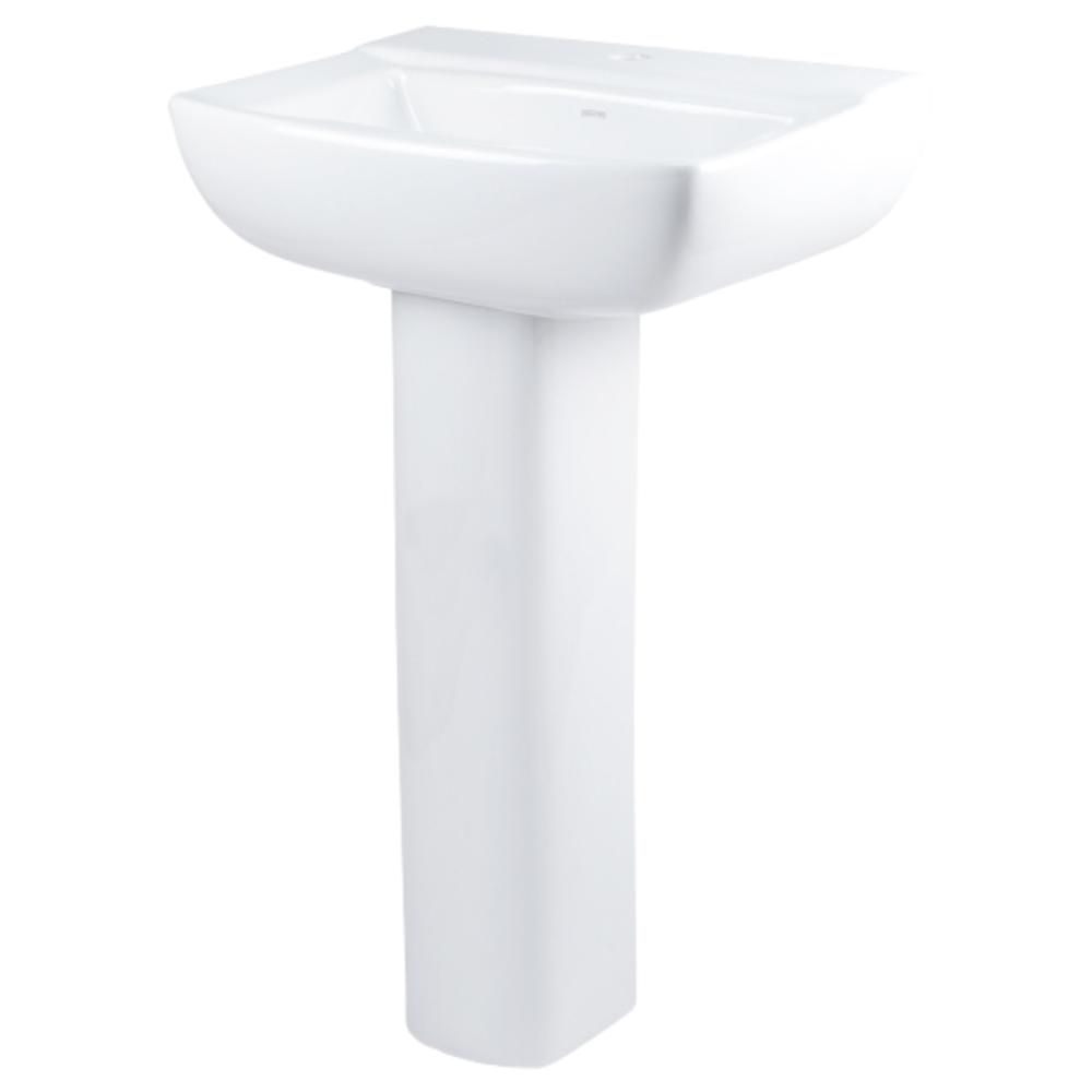 JETTA Basin And Pedestal Complete Set ( White )